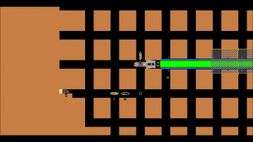 Bord-and-pillar mining simulation