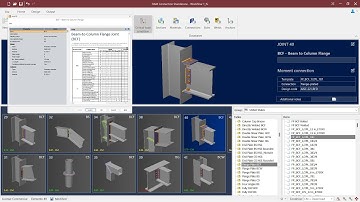 Connection Design Overview - Part 4: RAM Connection Standalone: Design using Templates || AISC, IS