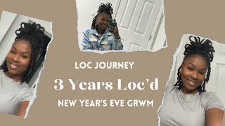 Officially 3 Years Loc’d l Locs on tapered cut| Locs with Alopecia