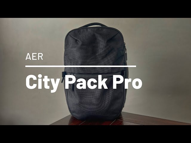 Aer City Pack Pro Review - New Tech and EDC King? - YouTube