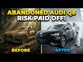 I Took a Risk on an Abandoned Audi Q8 — Here’s What Happened