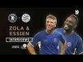 GIANFRANCO ZOLA &amp; MICHAEL ESSIEN On-Pitch Interviews | Chelsea Legends 4-0 FC Bayern | 09/09/2023