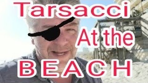 metal detecting with the tarsacci at a beach