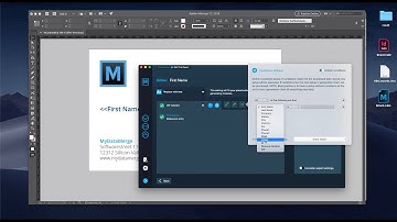 MyDataMerge Conditions