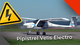 Flying the world&#39;s first certified ELECTRIC PLANE - This is the Pipistrel Velis Electro