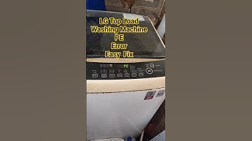 LG Top Load Washing Machine PE Error Easy Fix 🔧 | Water Level Sensor Problem Solution | #shorts