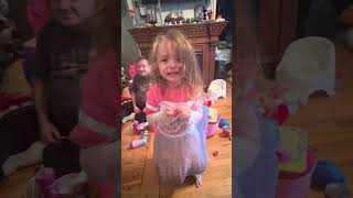 Little Miss Olivia having a temper tantrum after taking away her …