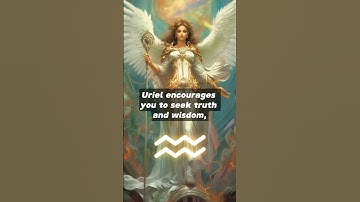 Thumbnail of KNOW THE ARCHANGEL GUIDING YOU THROUGH ZODIAC SIGN: Aquarius - Archangel Uriel