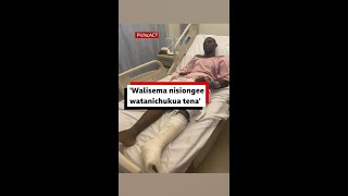 Abdul Nondo: 'Watekaji wamenionya niongee nikiongea wataniua'