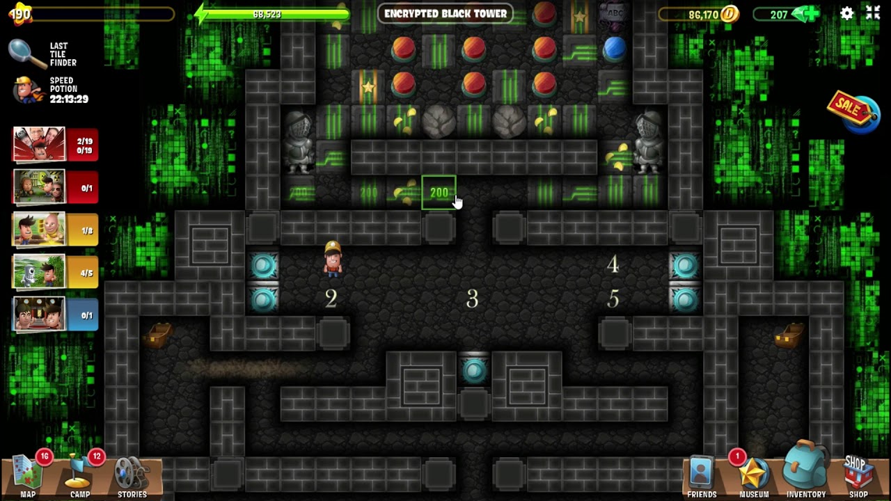 ENCRYPTED BLACK TOWER Diggy's Adventure 7TH BIRTHDAY Special Location