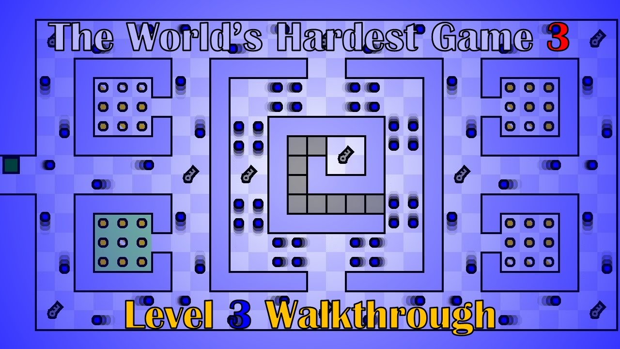 The World's Hardest Game 3 (Coolmath) (Part 1) 