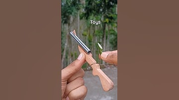 Cute Mini bamboo toys #craft #diy #shorts #bamboo