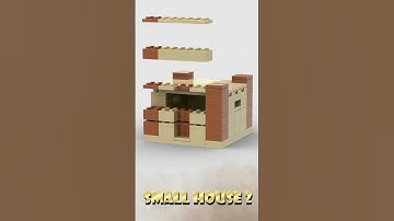 Building every Minecraft Desert Structure In LEGO!  Small House 2 #buildingseries  #legominecraft
