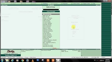 Create a single ledger tally erp9 in Hindi