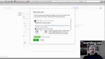 How to reshare a post on Google+ (Plus)