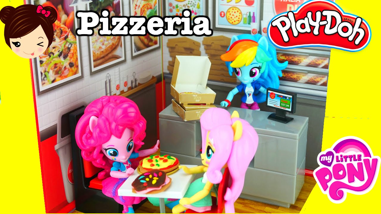 Pizzeria para Muñecas My Little Pony Equestria Minis con 