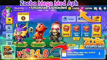 Zooba Mod Apk v5.34.0 | Zooba Unlimited Coins & Unlocked Characters Mod v5.34.0 | Zooba Hack v5.34.0