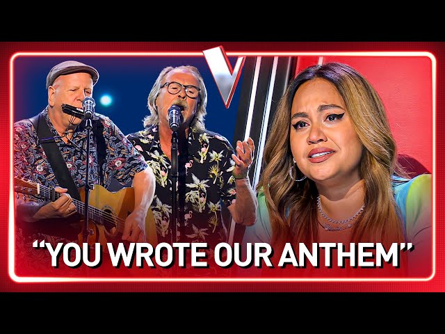 AUSTRALIAN LEGENDS make the coaches EMOTIONAL with their Blind Audition | Journey #360 class=