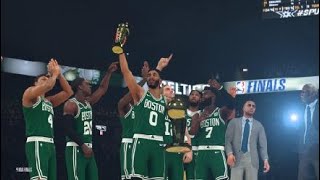 NBA 2K23περνονΐάς ΐό κϋπελο με τους μποσον σελτικς