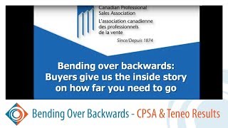 Bending Over Backwards - Cpsa & Teneo Results