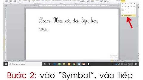 CÁCH KHẮC PHỤC LỖI KHI SOẠN VĂN BẢN WORD BẰNG FONT CHỮ TIỂU HỌC HP001 4 HÀNG