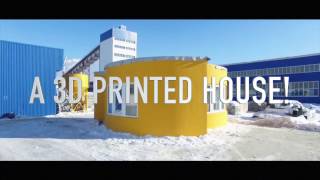 A 3D-Printed House in 24 Hours!