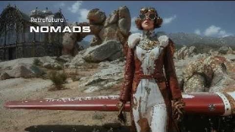 Retrofutura — The Desert Nomads: Steampunk Journeys | AI 4K