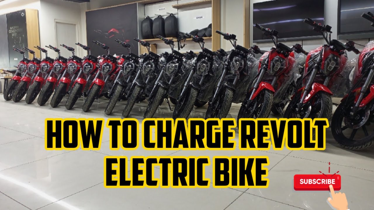 How to charge Revolt bike electric🔋🔌 revolt review YouTube