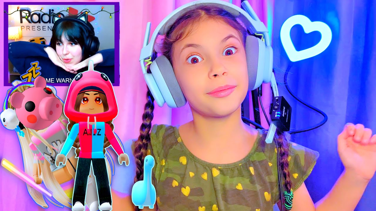 LIVE W RadioJH Audrey Reacting To Roblox 100 Player Piggy My Mom 