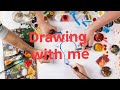 How to make essay drawing making for few stationary tools/////#art&amp;craft