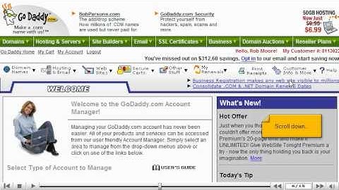 Domain Transfering from GoDaddy.com - Canadian Web hosting