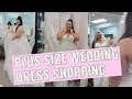 PLUS SIZE WEDDING DRESS SHOPPING | Bombshell Bridal Boutique