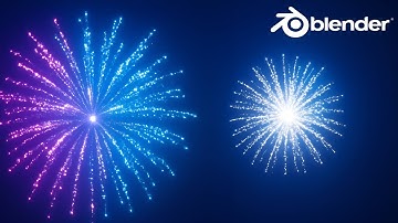 How to Create Fireworks Animation in Blender Step by Step Tutorial blender Fireworks Tutorial