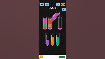 Water Color Sort Android Gameplay Level 10