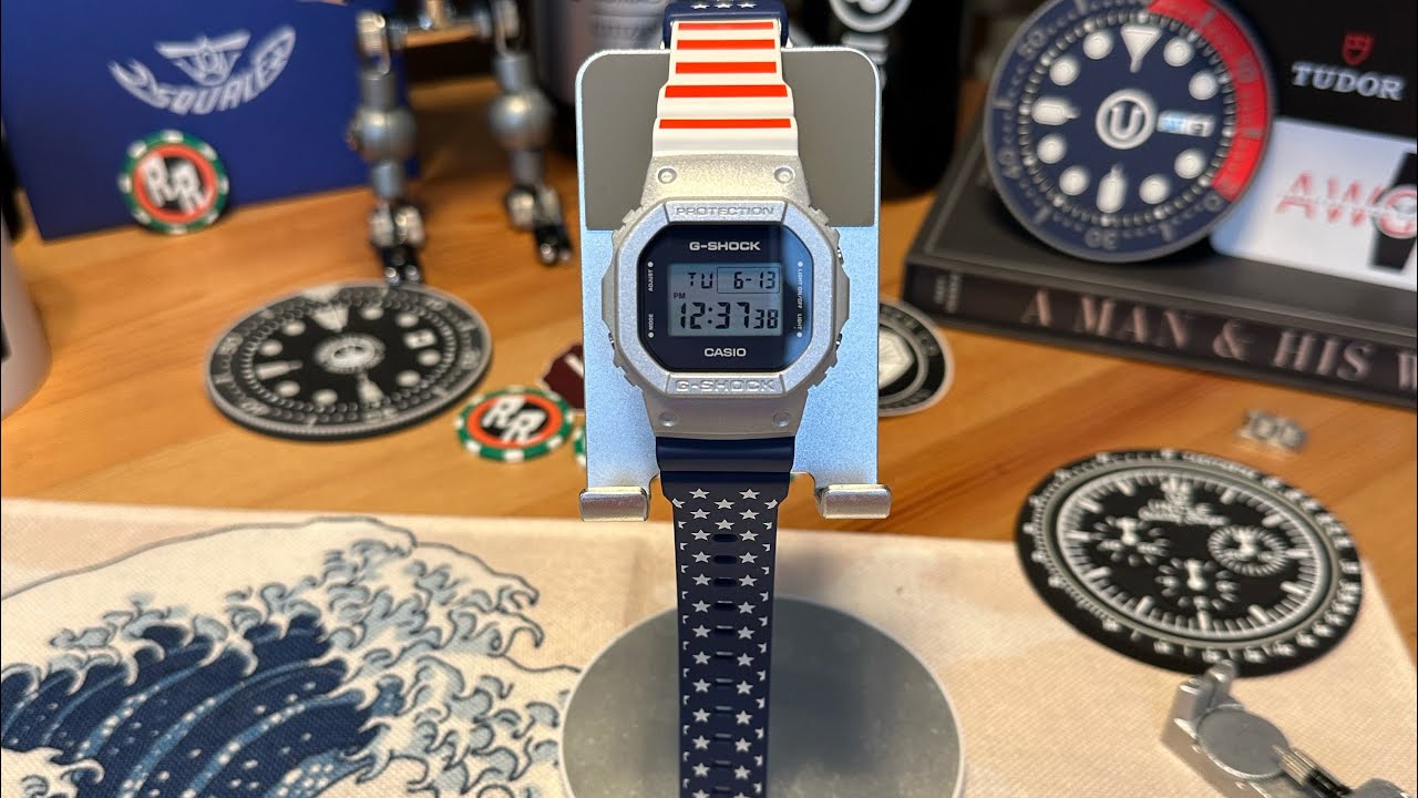 Checking out the DW5600US23-7: 'MERICA G-SHOCK
