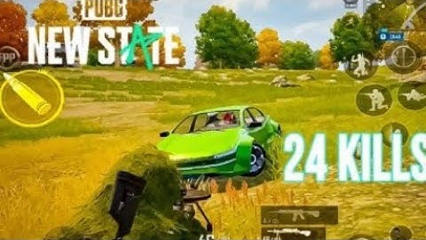 NEW STATE PUBG Mobile First time playing 24 Kills and World Record || @MiluGamingofficial