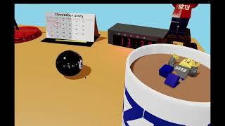 Interactive 3D Scene | Three.js & Blender
