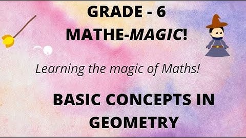 Grade-6 | Chapter-1 : Basic Concepts in Geometry