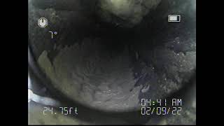 Blacklick Ohio home inspection sewer scope