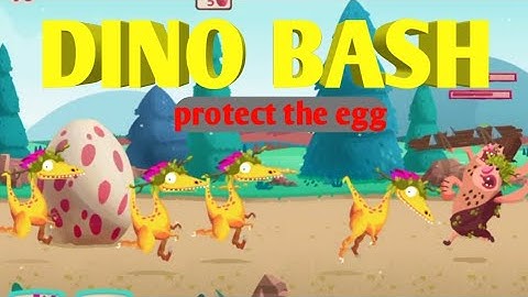 Dino Bash Android walk-through Gameplay part 02 Level 04 & 05