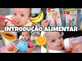 COMEÇAMOS A INTRODUÇÃO ALIMENTAR