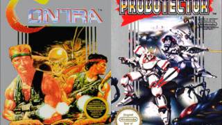 Probotector Contra Nes - Stage 1 - Jungle Theme