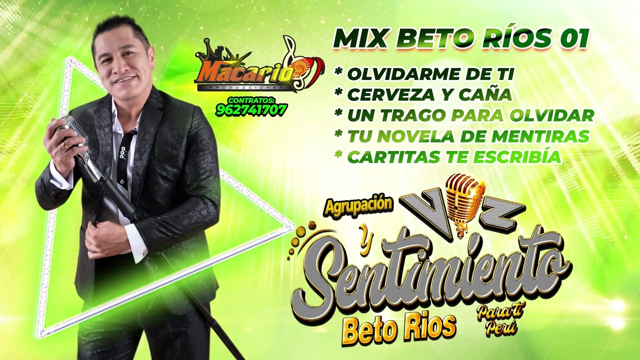 Mix Beto Ríos 01 - Voz y Sentimiento Beto Ríos