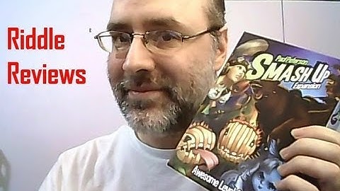 Riddle Reviews... the Smash Up expansion: Awesome Level 9000