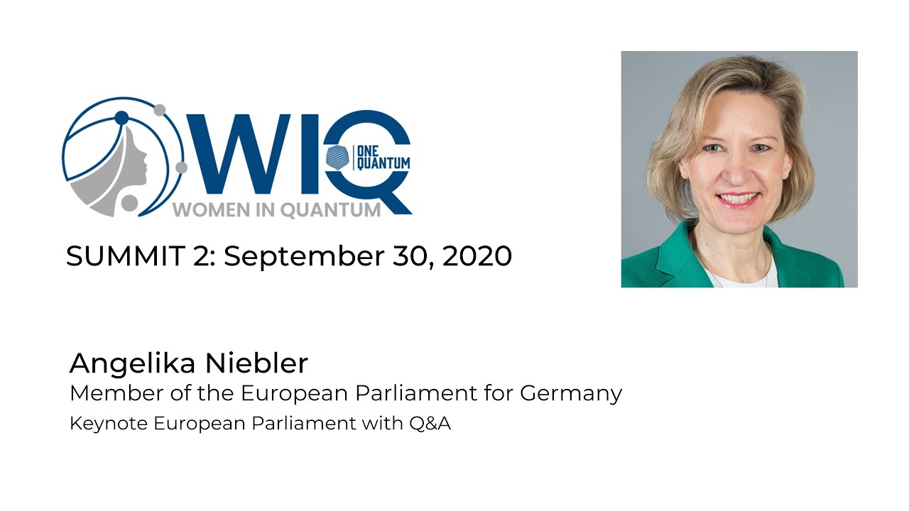 Angelika Niebler: Keynote - European Parliament with Q&A