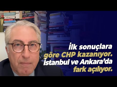 İlk sonuçlara göre CHP kazanıyor. İstanbul ve Ankara’da fark açılıyor.