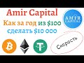 Сделал х100 в фонде Amir Capital за год | Как $100 превратились в $10 000 на счёте Amir Capital