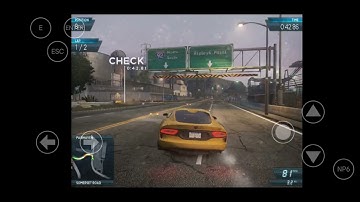 Testing without module - NFS Most Wanted 2012 - Winlator - Pocophone F1 - Snapdragon 845