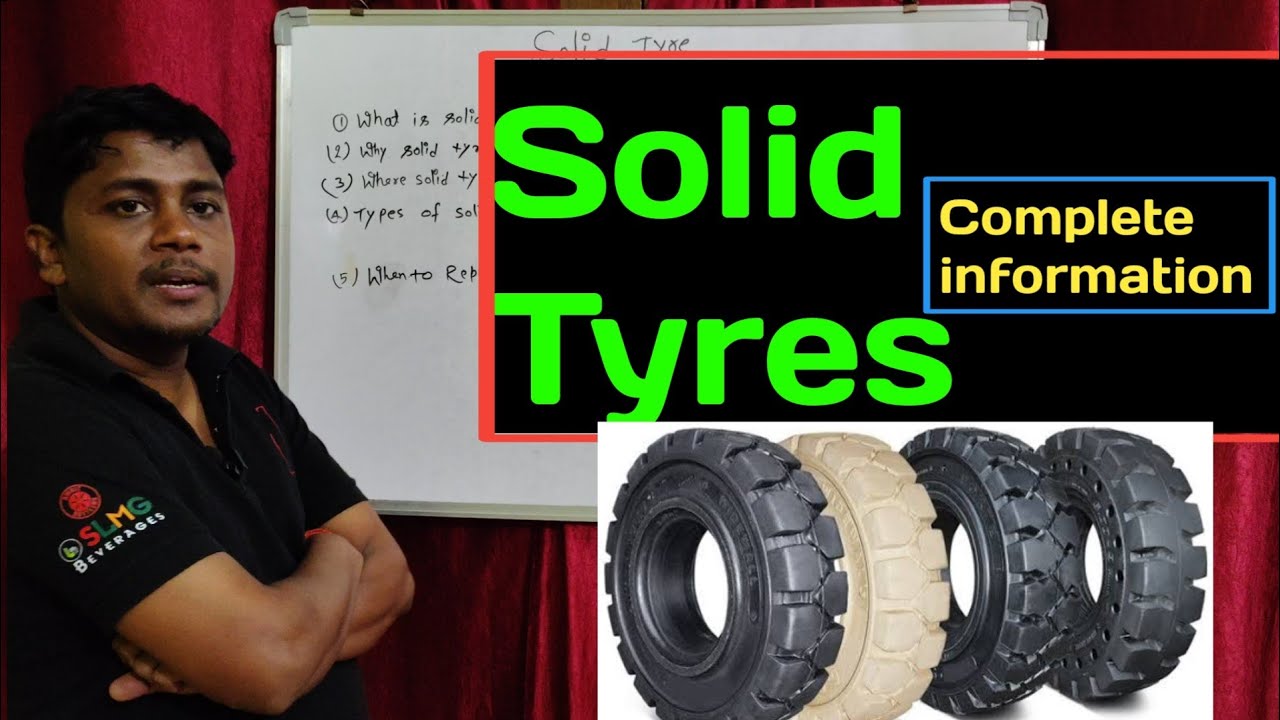 Solid tyre information, forklift tyre #forkliftandev
