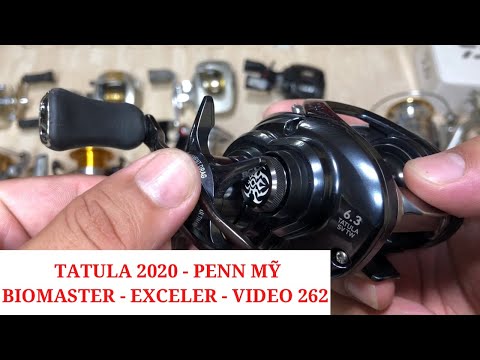 Video Máy Câu Nhật : Penn Mỹ, Biomaster, Teamdaiwa, Axis,... - youtube